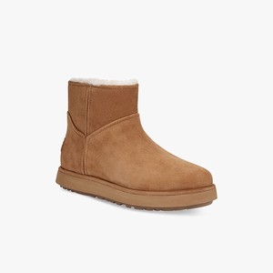 Ugg Classic Mini BLVD Women Classic Boots Brown (0976TVBMZ)